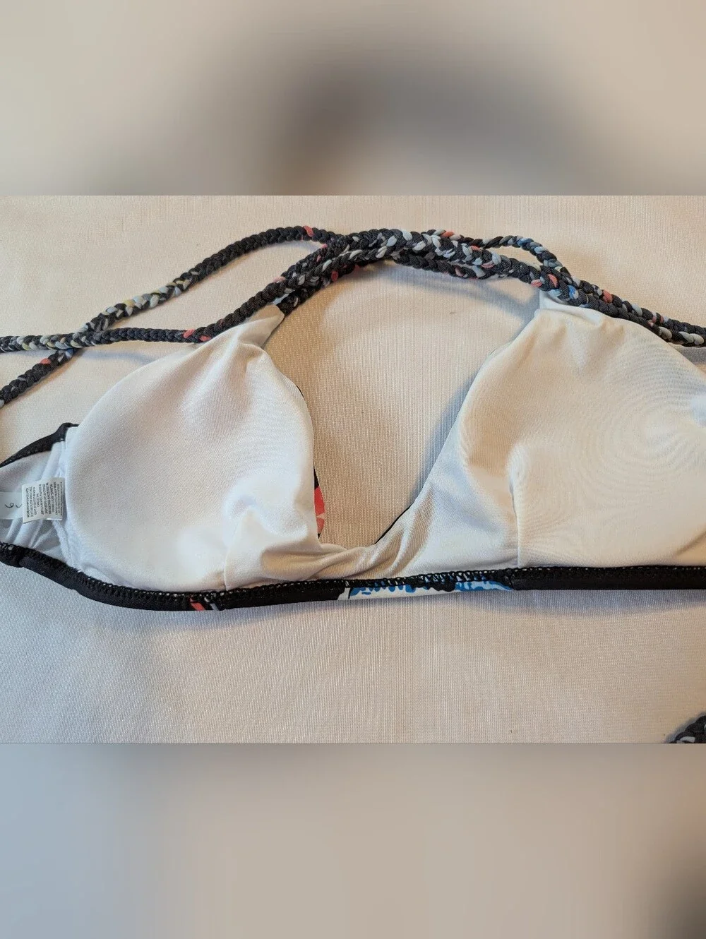 Cupshe Bikini With Padded Bikini Bra Top Size Medium